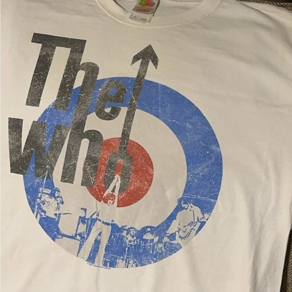 VTG The Who Concert Tour short sleeve t-shirt XL, Fruit of the Loom FOTL - Picture 4 of 5